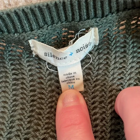 Olive green cardigan - Picture 4 of 5